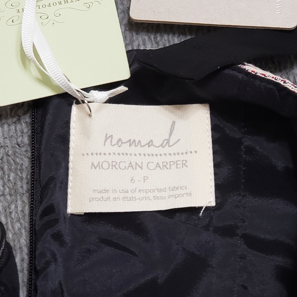 Anthropologie Nomad Morgan Carper La Sierra Aztec Print Jumpsuit Sz 6P - Picture 12 of 15
